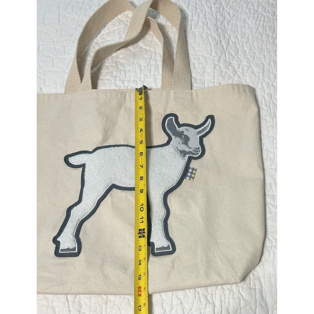 2021 Limited Edition Beekman Eric And Christopher 1802 Baby‎ Goat Tote - Picture 2 of 8